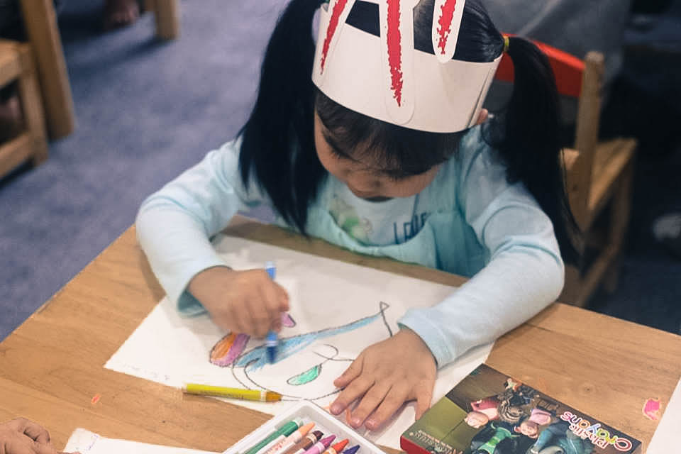 Hội thi vẽ của các bé tại Little Sol Montessori